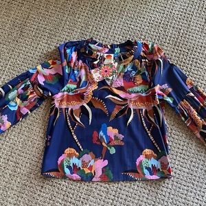 Anthropologie, FARM, NWT 100% cotton blouse.